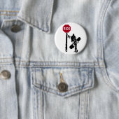Badge Rond 5 Cm tour de directions… ? (En situation)
