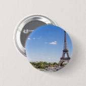 Badge Rond 5 Cm tour eiffel (Devant & derrière)