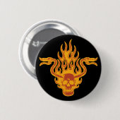 Badge Rond 5 Cm Tour occupé (Devant & derrière)
