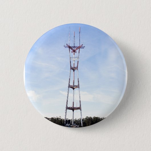 Badge Rond 5 Cm Tour Sutro (Devant)