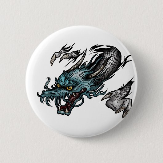 Badge Rond 5 Cm Tourner du dragon (Devant)
