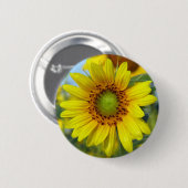 Badge Rond 5 Cm Tournesol (Devant & derrière)