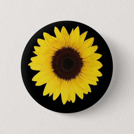 BADGE ROND 5 CM TOURNESOL (Devant)