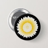 Badge Rond 5 Cm tournesol jaune (Devant & derrière)