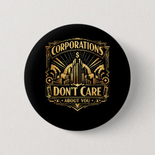 Badge Rond 5 Cm Tours dorées de l'Avarice