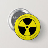Badge Rond 5 Cm Tous contre… l'énergie nucléaire ! (Devant & derrière)