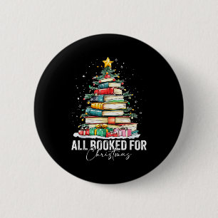 Badge Rond 5 Cm Tous Réservés Pour Noël Coquette Livres Professeur