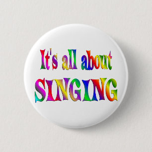 Badge Rond 5 Cm Tout au sujet du chant