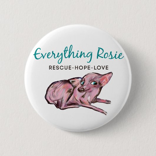 Badge Rond 5 Cm Tout bouton de Rosie (Devant)