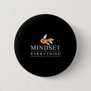 Badge Rond 5 Cm Tout Est L'Esprit Motivationnel Inspiration Sha
