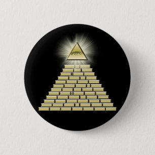 Badge Rond 5 Cm Tout le bouton voyant d'oeil