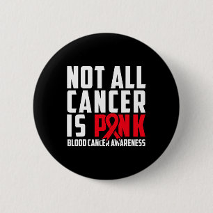 Badge Rond 5 Cm Tout Le Cancer N'Est Pas Rose. Sensibilisation au