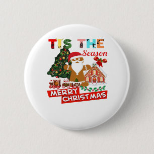 Badge Rond 5 Cm Tout le monde aime un Père Noël à Noël