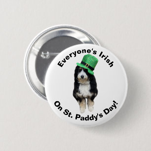 Badge Rond 5 Cm Tout le monde est irlandais sur St Paddy's Day mig