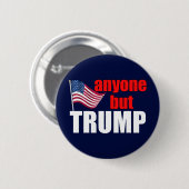 Badge Rond 5 Cm Tout le monde sauf Trump en 2020 (Devant & derrière)