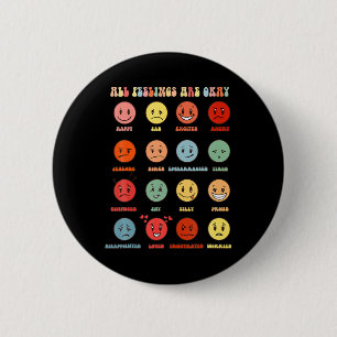 Badge Rond 5 Cm Tout Sent Est Bon La Santé Mentale Est Importante