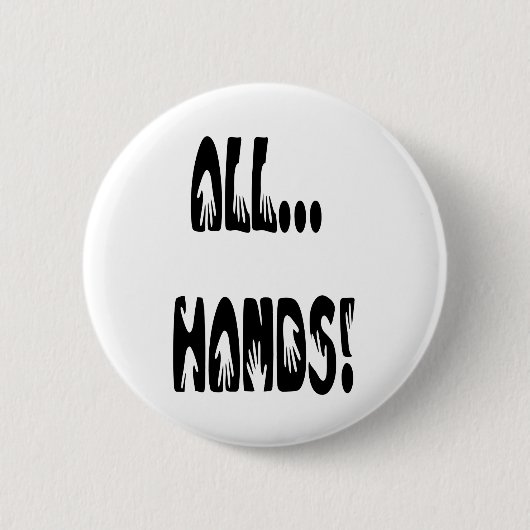 Badge Rond 5 Cm Toutes... Mains (Devant)