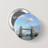 Badge Rond 5 Cm Tower Bridge-Londres (Devant & derrière)