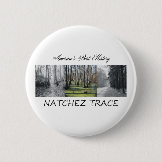 Badge Rond 5 Cm Trace d'ABH Natchez (Devant)