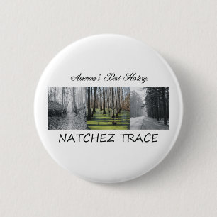 Badge Rond 5 Cm Trace d'ABH Natchez