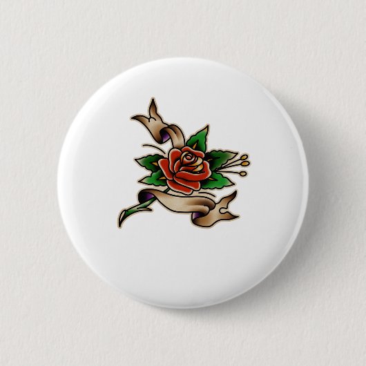 Badge Rond 5 Cm Trad Tattoo 005 Sticker  (Devant)