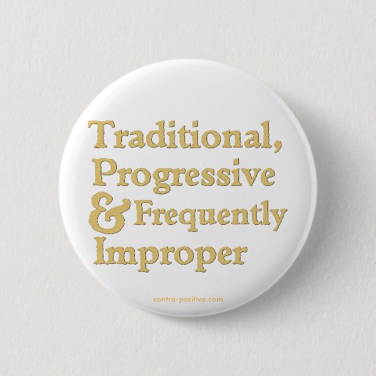 Badge Rond 5 Cm Traditionnel, progressif… (Devant)