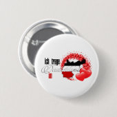 Badge Rond 5 Cm Trage Deutschland im Herzen d'Ich (Devant & derrière)