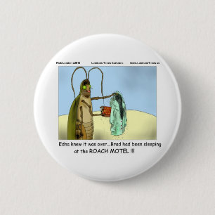 Badge Rond 5 Cm Tragédie @ Roach Motel Cadeaux Drôles T-shirts Tas