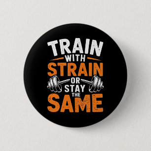 Badge Rond 5 Cm Train Avec Soudure - Fitness Bodybuilding Poids