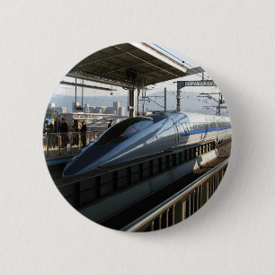 Badge Rond 5 Cm Train de balle de 新幹線 de Shinkansen de 500 s