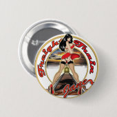 Badge Rond 5 Cm train de fret jane (Devant & derrière)