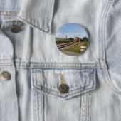 Badge Rond 5 Cm Train électrique (En situation)