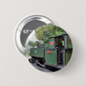 BADGE ROND 5 CM TRAINS À VAPEUR (Devant & derrière)