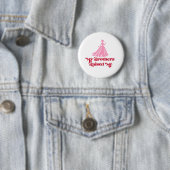 Badge Rond 5 Cm Traitement de princesse (En situation)