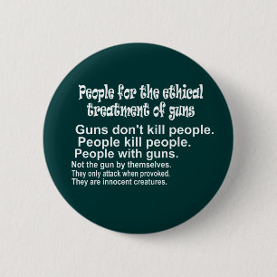 Badge Rond 5 Cm Traitement moral de bouton rond foncé d'armes à