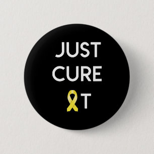Badge Rond 5 Cm TRAITER LA CONNAISSANCE DU Cancer chez l'enfant