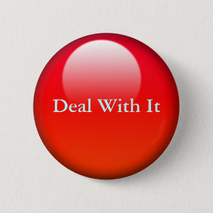 Badge Rond 5 Cm Traitez-en, Jelly Buttons