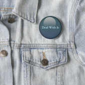 Badge Rond 5 Cm Traitez-en, Jelly Buttons (En situation)