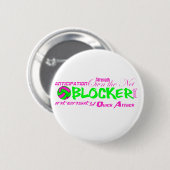 Badge Rond 5 Cm Traits de dresseur (Devant & derrière)