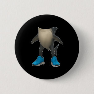 Badge Rond 5 Cm Tralalero Tralala Funny Brainrot italien Halloween