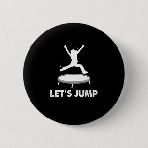 Badge Rond 5 Cm Trampoline Gymnastique Gymnases Fitness Exercice