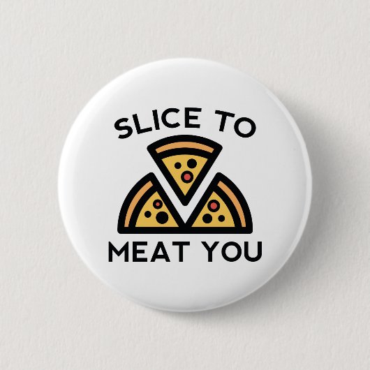 Badge Rond 5 Cm Trancher Pour Vous Manger (Devant)