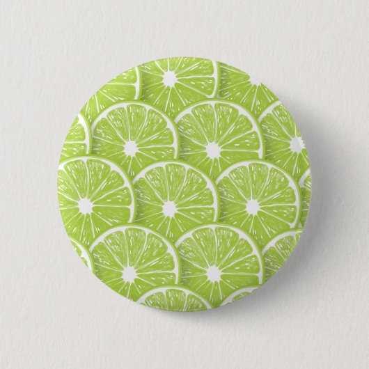 Badge Rond 5 Cm Tranches de chaux (Devant)