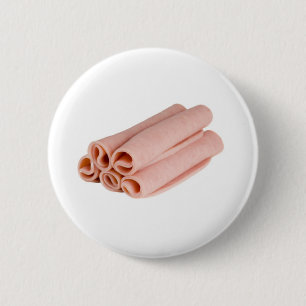 Badge Rond 5 Cm Tranches de jambon