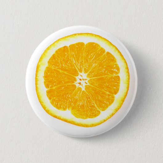 Badge Rond 5 Cm Tranches d'orange - Fruits (Devant)