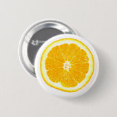 Badge Rond 5 Cm Tranches d'orange - Fruits (Devant & derrière)