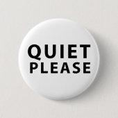 Badge Rond 5 Cm Tranquillité svp (Devant)