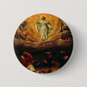 Badge Rond 5 Cm Transfiguration de Jésus-Christ