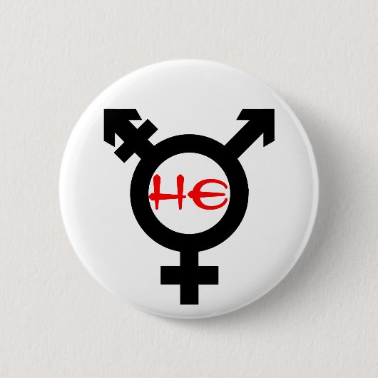 Badge Rond 5 Cm Transgenre (Devant)