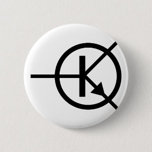 Badge Rond 5 Cm transistor